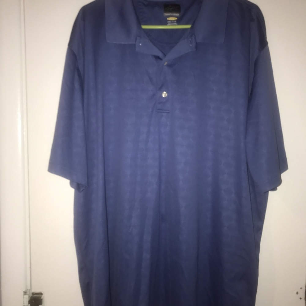 Greg Norman blue polo